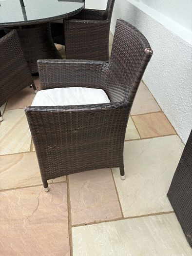 Rattan Patio Table and Chairs