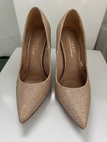 gold shoes