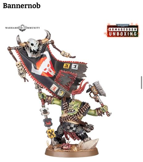 Warhammer 40K Ork Bannernob