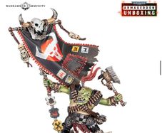 Warhammer 40K Ork Bannernob