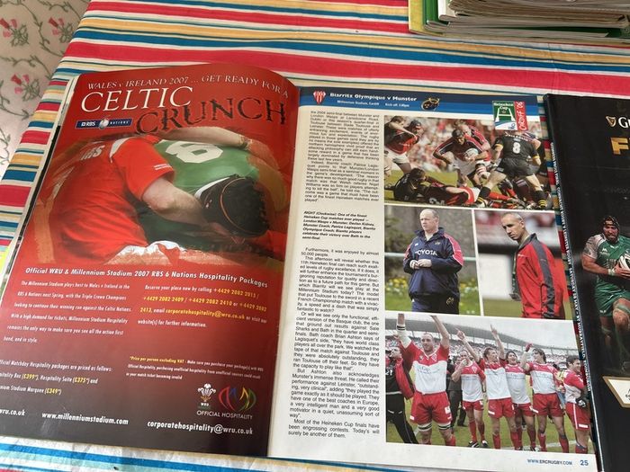 Rubgy programmes