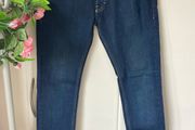 mens skinny topshop dark denim jeans waist 30