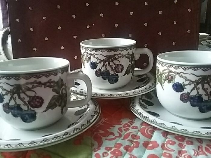 Goebel Tea Cups & Saucers