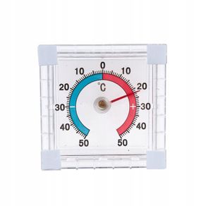 New Self Adhesive Indoor Outdoor Window Wall Analog Thermometer Home Office #874