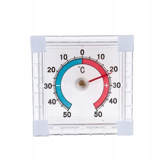 New Self Adhesive Indoor Outdoor Window Wall Analog Thermometer Home Office #874