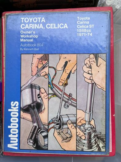 Autobooks Manual: 71-74 Toyota Celica ST / Toyota Carina
