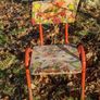 Upcycled child's school chair Image 4