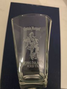 Captain Morgan glasses H 12.5cm