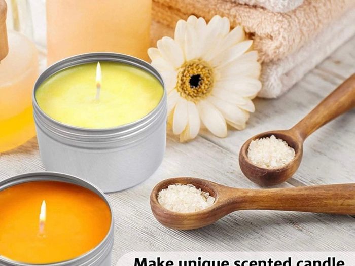 Candle Making Kit, Shuttle Art 3 LB (1.36kg) Wax Melt Making Kit, Complete Candle Making Kits for Adults with Soy Wax, 6 Fragrance Oil, 6 Colours Candle Dye, Candle Wicks, Tins, Melting Pot and More  (FREE POSTAGE)