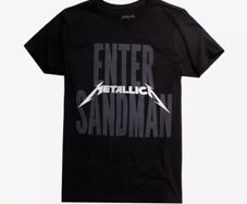 Official Men's 3XL Metallica "Enter Sandman" T-Shirt (Brand New)