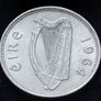#741 - Ireland - 1964 - Shilling - EF - KM.14a Image 2