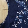 Navy Floral Dress Image 3