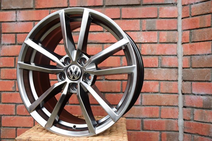 18" Vw Pretoria Type Black Alloys Seat Audi Skoda Vw 5x112