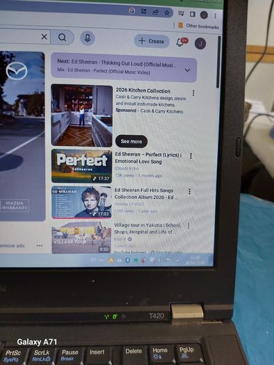 Lenovo Thinkpad, Model T420, Intel Core i5-2540M CPU, 2.6GHz, 4GB Ram, 160GB HDD, Windows 7 Professional,, Chrome, Office, Excel, Powerpoint, etc