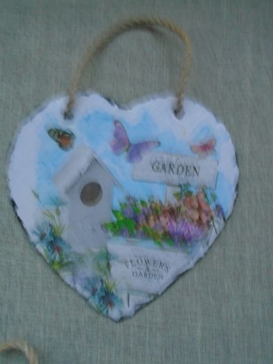 Slate picture, Home decor, Decouapge,Picture