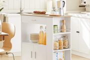 kitchen trolley Multifunctional Sideboard Wheeled Kitchen Trolley