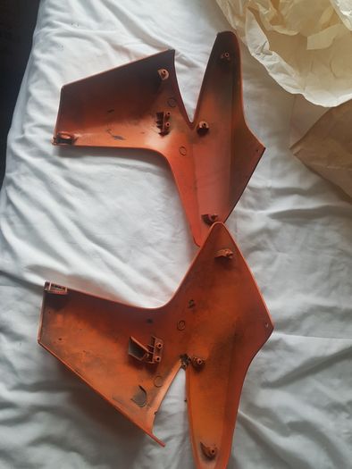 Kawasaki er6 radiator covers