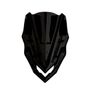 Kawasaki Z900 Naked Windshield - Puig - Gloss Black Image 2