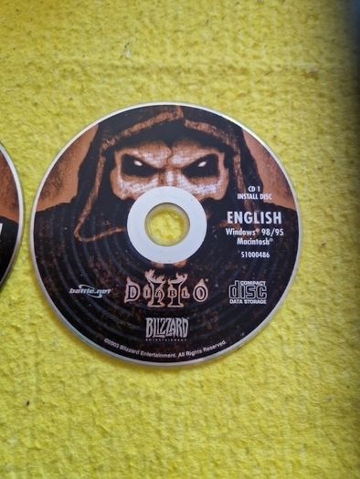 Diablo II 2  windows 98/95 macintosh Pc games Original