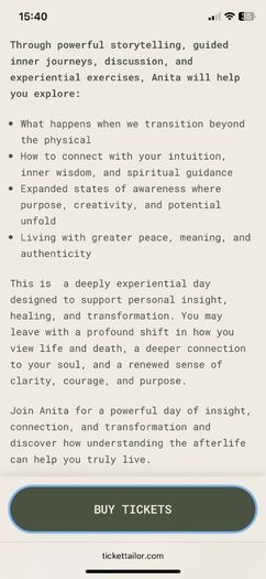 1 x Positive Life and Seminars.ie Present: Anita Moorjani (Full Day Workshop)