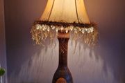vintage wooden lamp
