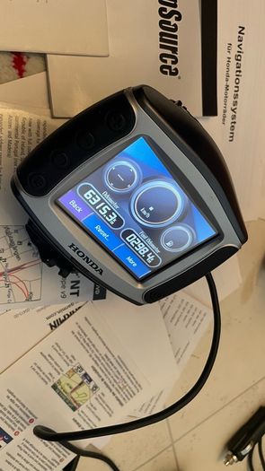 Honda Zumo 550 garmin navigation