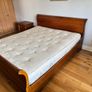 Quality wood bedroom furniture set Image 3