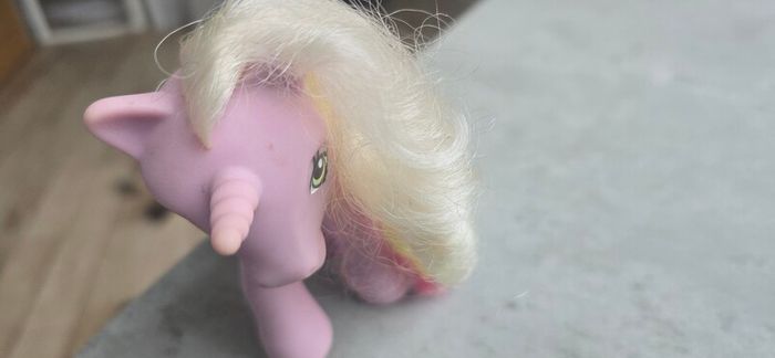 Streaky Rainbow Rider  Rainbow Curl Ponies MLP G1 My Little Pony