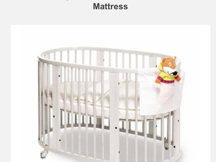 Stokke Mini Sleepi V3 Bundle. Crib and Bed.