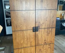 solid wood wardrobe
