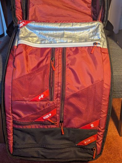 Rockrider Cross-Country Racing Travel Backpack (38L) - Decathlon Cycling & Travel Bag - Black