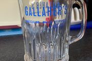 Gallahers glass pub jug postage available