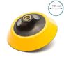 Glass Polish 12621 125mm Velcro Backing Pad, Hook and Loop Sander Polisher Backing Pad, 5/8'' - 11 Thread (soft density) Image 4