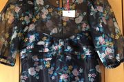 Ladies New Navy Floral Top by Savida , Dunne's