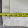Pair of Large Lined Cream Curtains-pencil pleat Image 2