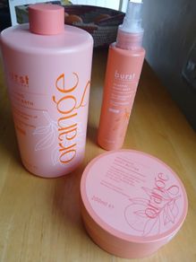 M & S Burst Bodycare Orange Collection