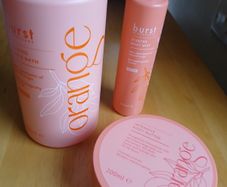 M & S Burst Bodycare Orange Collection