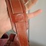 Tan Leather bag as Mulberry style Image 4