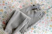 Mens Zavetti Canada Grey Cotton Joggers Large