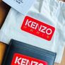 New Kenzo Paris Buffed Leather Card Holder Wallet Image 3