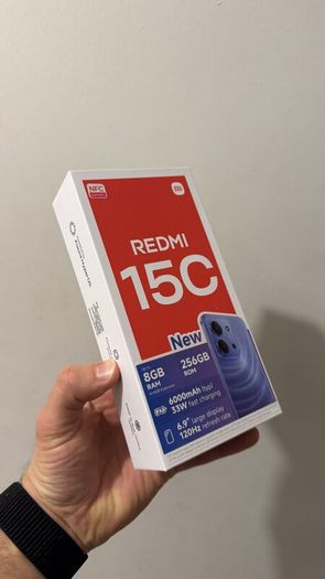 Xiaomi Redmi 15C 8GB 256GB Black Brand New Opened Box