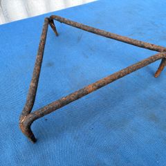 Antique Heavy duty cast iron cooking tripod