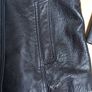 Made In England,  3 button,  Vintage Box Leather jacket ((Like New)) Image 6