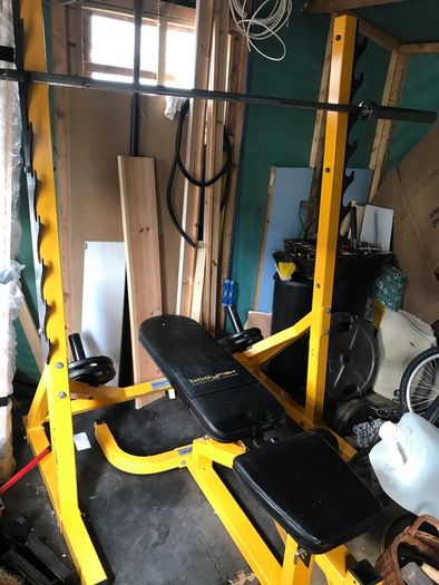 bodymax Olympic squat & bench