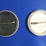 BUTTON BADGES x 2 (1 1/2" diameter) - HMS AJAX 25th anniversary 1955-1980 and Stainforth Ski Centre, Aldershot Image 4