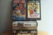 VHS Precerts - (x6) - Elvis, Cronenberg Etc.