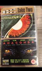 Godzilla/anaconda vhs tape