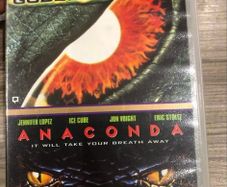 Godzilla/anaconda vhs tape