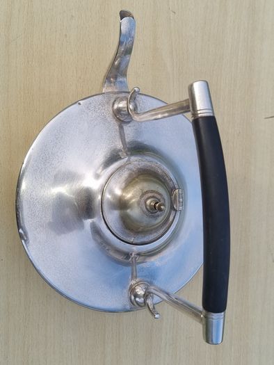 Silver-plated teapot