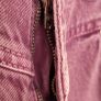 MANGO mauve high waisted frayed bottom jeans Sz 34 (Fit 8UK) - Bnwot Rrp 39.99 Image 7